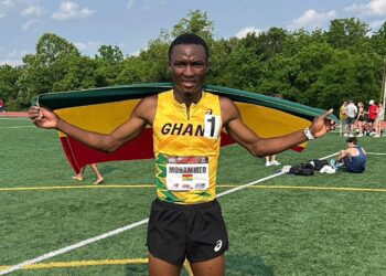 Aziz Mohammed: Ghana's Rising Star in Middle-Distance Running with 4 National Records to His Name