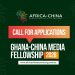 Call for Applications: Ghana–China Media Fellowship 2026 Launched for Journalists and Content Creators