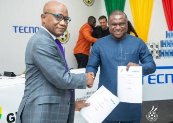 GFA Seals TECNO Ghana Partnership To Drive Tech In Football Development