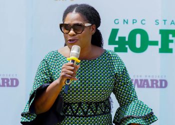 Ebi Bright Challenges Corporate Ghana as GNPC Staff Transform School in Tema