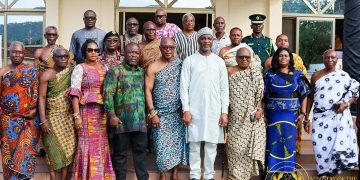Interior Minister engages Asogli Chiefs, inspects key security facilities in Volta Region