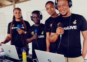 Kweku Ansah-Albright Ends GPL & FA Cup Season With GHsportsLive At FA Cup Final