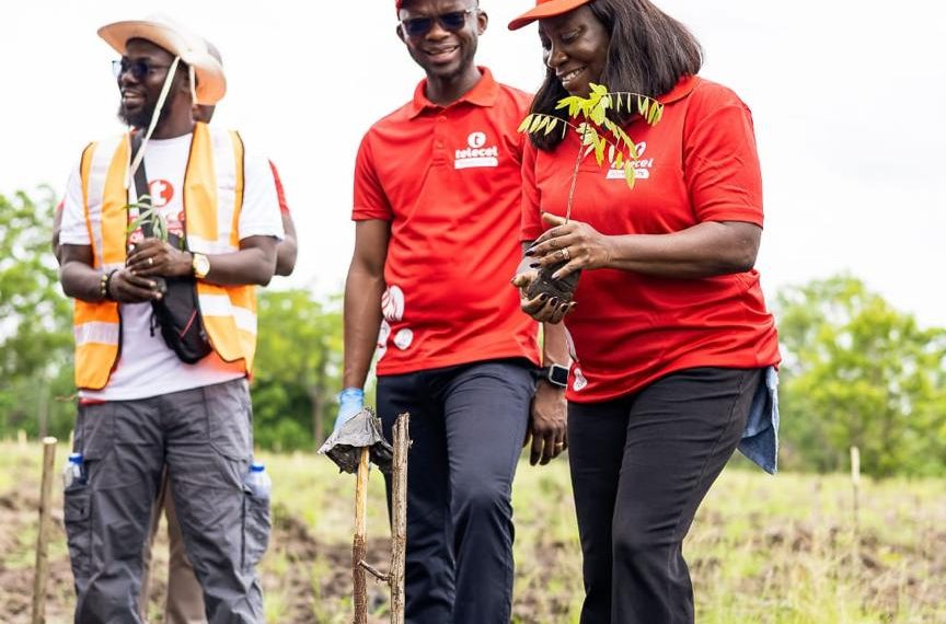 Telecel Ghana Plants 10,000 Trees, Pushing Reforestation Total to 43,000 Trees