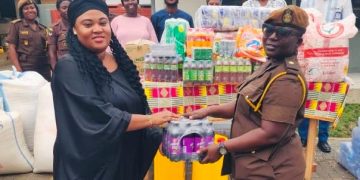 ASK Mission donates food and sanitary items to James Camp Prison inmates
