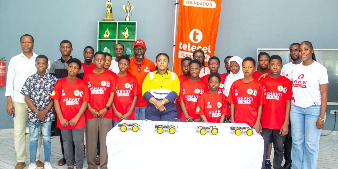 Telecel Ashanti Codes train stops at Wiamoase and Obuasi