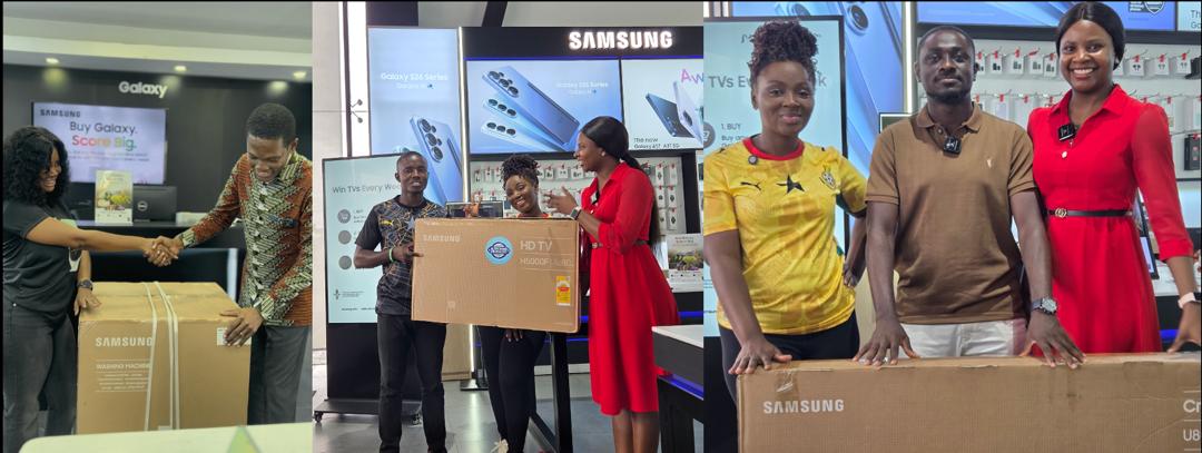 Samsung Ghana Rewards First Winners in ‘Buy Galaxy, Score Big’ Promotion