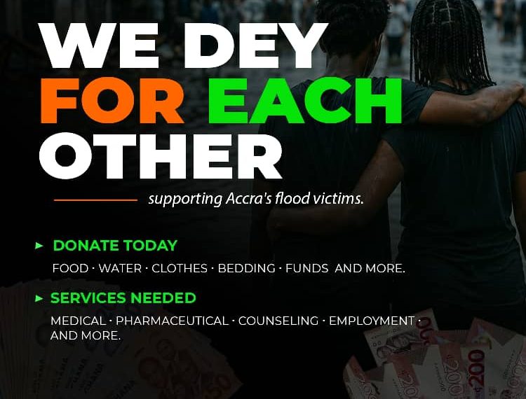 YFM Launches “We Dey For Each Other” Campaign to Support Victims of the Accra Floods