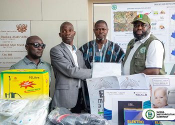 Mayor of Accra equips ‘Tankas’ to enforce food safety by-laws after floods