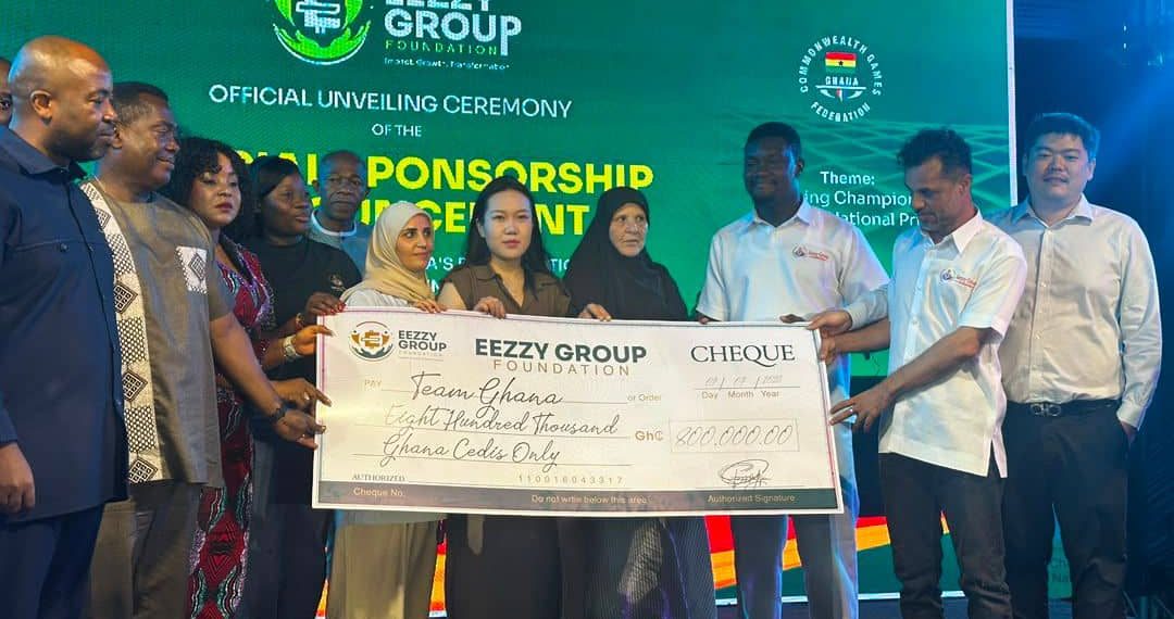 2026 CommonWealth Games: Eezzy Group Foundation Supports Team Ghana with GHS 800,000