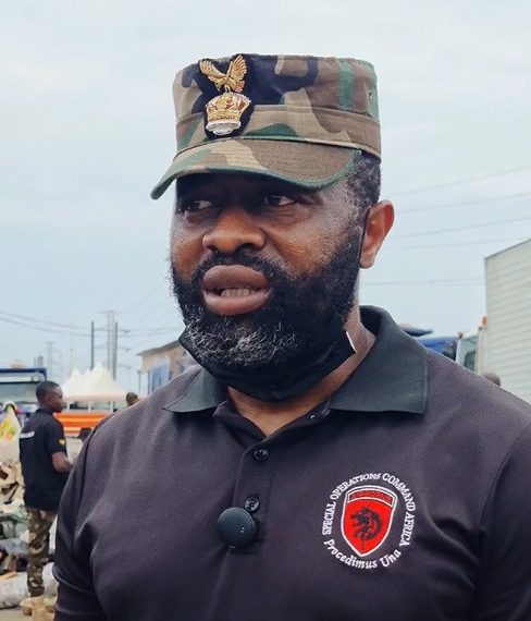 Colonel D.N.A. Quaye, Director of Operations, National Security