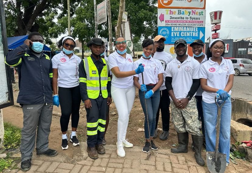 Miss Ghana 2026 Contestants Join Bus Stop Boys and BOST Energies to Support National Clean-Up Exercise