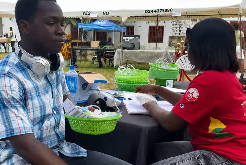 UG Community turns up for Mensah Sarbah Hall Wellness Check and Lifesaver Drive