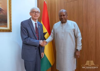 President Mahama explores trade, agricultural partnerships with Wisconsin Governor