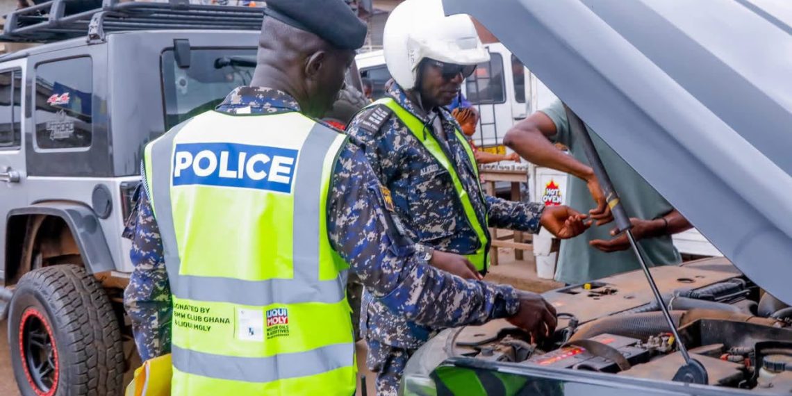 Police intercept 1,054 vehicles in Greater Accra over illegal sirens, vehicle modifications