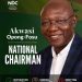 Former Roads Minister Inusah Fuseini Throws Weight Behind Opong-Fosu for NDC Chairmanship