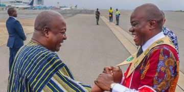 President of Gabon arrives in Ghana for two-day official visit