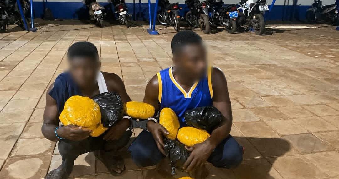 Northern Regional Police arrest two suspected drug dealers, recover 170 parcels of suspected Indian hemp