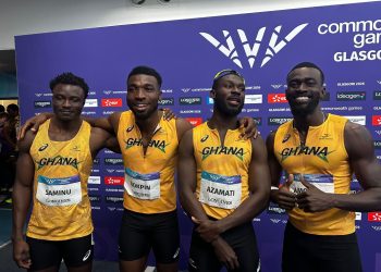 2026 Glasgow: Ghana Men’s 4x100m Relay Team have booked their place in the Commonwealth Games Final