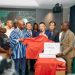 NSA Accepts 2,120 Sports Essentials from Ghana-Anhui Chamber to Boost Constituency Games